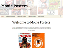 Tablet Screenshot of movies-posters.co.uk